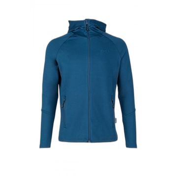 2AS Selenge Fermuarlı Kapşonlu Lacivert Sweatshirt