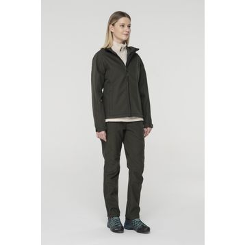 2AS Splint Haki Kadın Softshell Mont