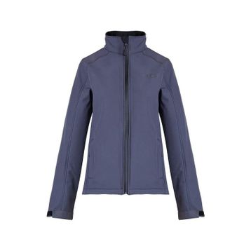 2AS Splint Koyu Gri Kadın Softshell Mont
