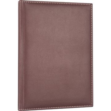 2K 14x20 cm Diplomat Kahverengi Düz Defter