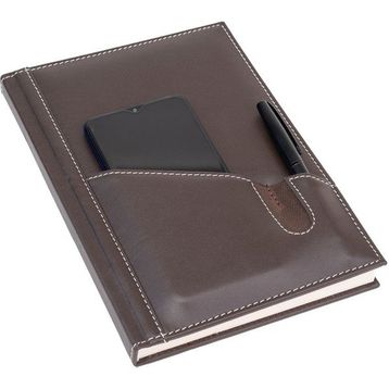 2K Hilton 17x24 cm Kahve Düz Defter