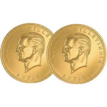 2'li Ata Lira Yeni Tarihli