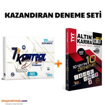 2'li Deneme Seti - Bilgi Sarmal Yayınları 2021 TYT Kontrol 7'li Deneme Bilgi Sarmal + Altın Karma Yayınları TYT Deneme Seti 10 Farklı Yayın 10 Farklı Deneme 2021 Altın Karma