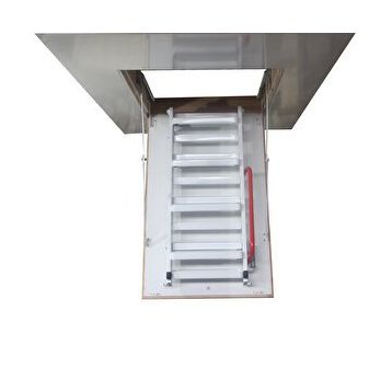 2MM 70x120 cm Ahşap Katlanır Çatı Merdiveni