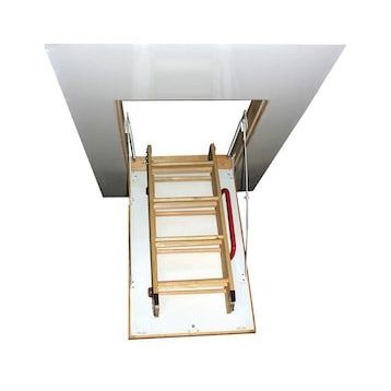 2MM 70x130 cm Ahşap Katlanır Çatı Merdiveni