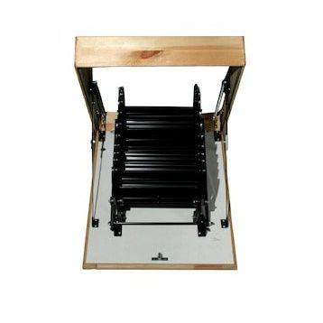 2MM Ahşap Akordiyon 70x100 Çatı Merdiveni