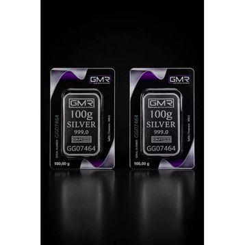 2X100 gr Külçe Gümüş