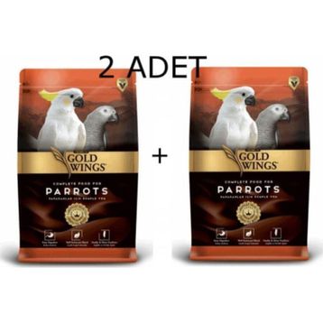 2x750 gr Gold Wings Jako Papağan Yemi