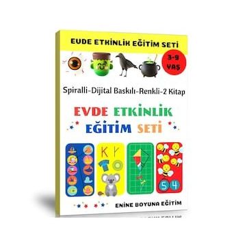 3-9 Yaş Evde Etkinlik Eğitim Seti