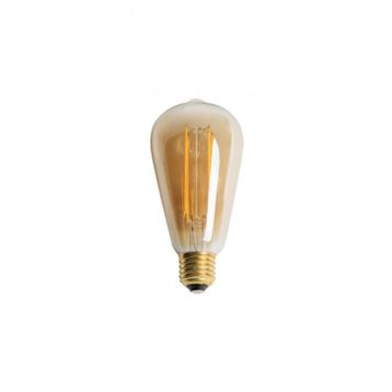 3 ADET CT 4284 Cata 6W Rustik Led Ampul Amber 2700k E27