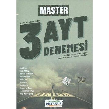 3 AYT Denemesi Okyanus Yayınları