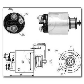 3 Delik 12V Marş Otomatiği