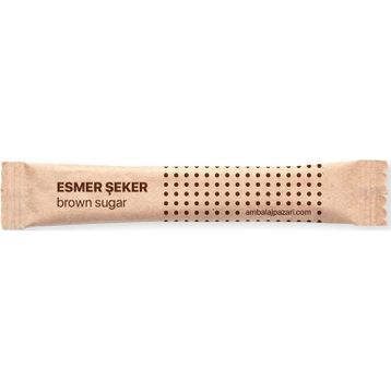 3 gr Esmer Stick Toz Şeker (1000 adet)
