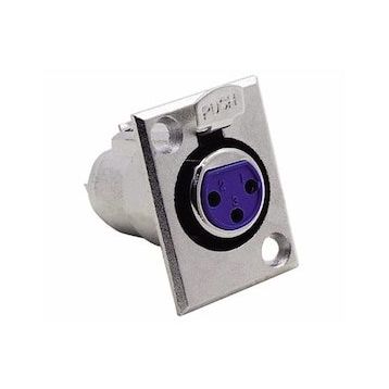 3 Pin XLR Dişi Konnektör
