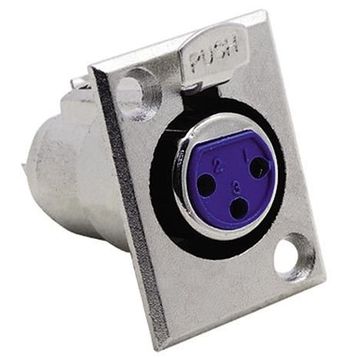 3 Pin XLR Dişi Konnektör