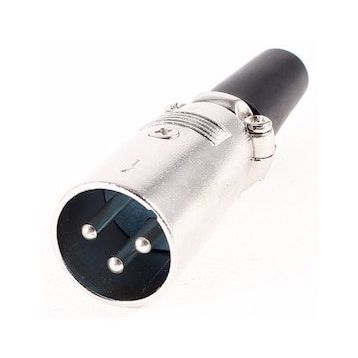 3 Pin XLR Erkek Konnektör