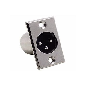 3 Pin XLR Erkek Konnektör