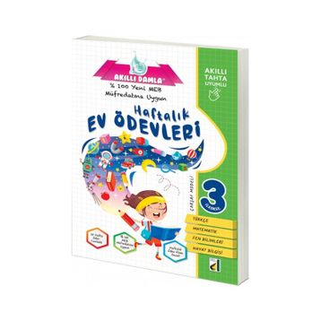 3. Sınıf Akıllı Damla Haftalık Ev Ödevleri Damla Eğitim