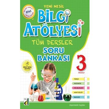 3. Sınıf Bilgi Atölyesi Yeni Nesil Tüm Dersler Soru Bankası Damla Eğitim
