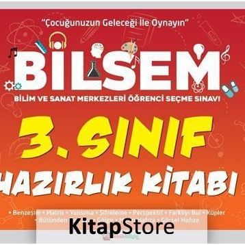 3. Sınıf Bilsem Sınava Hazırlık Kitabı Kollektif Sıfırbir Yayınları