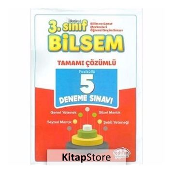 3. Sınıf Bilsem Tamamı Çözümlü 5 Deneme