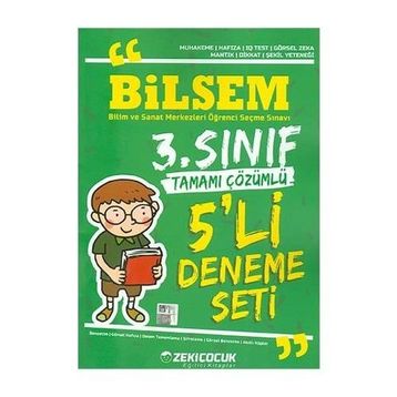 3. Sınıf Bilsem Tamamı Çözümlü 5'li Deneme