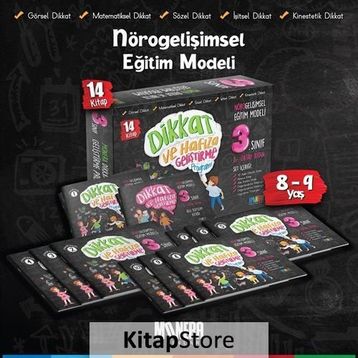 3. Sınıf Dikkat Ve Hafıza Geliştirme Programı Monera Yayınları