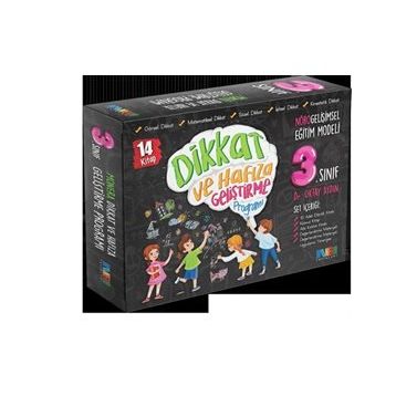 3. Sınıf Dikkat Ve Hafıza Geliştirme Programı Monera Yayınları