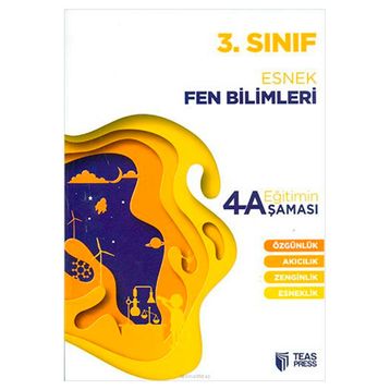 3. Sınıf Esnek Fen Bilimleri Eğitimin 4 Aşaması Teas Press Yayınları