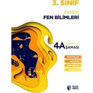 3. Sınıf Esnek Fen Bilimleri Eğitimin 4 Aşaması Teas Press Yayınları
