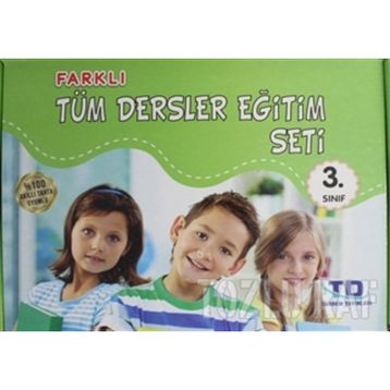 3. Sınıf Farklı Tüm Dersler Eğitim Seti 4 Kitap Takım