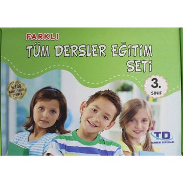 3. Sınıf Farklı Tüm Dersler Eğitim Seti 4 Kitap Takım
