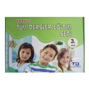 3. Sınıf Farklı Tüm Dersler Eğitim Seti 4 Kitap Takım