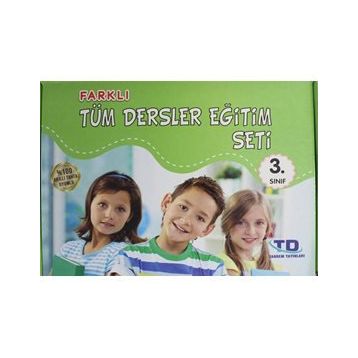 3. Sınıf Farklı Tüm Dersler Eğitim Seti 4 Kitap Takım