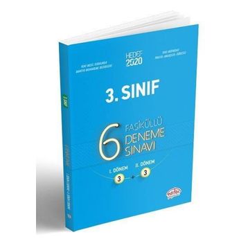 3. Sınıf Fasiküllü 6 Deneme Sınavı