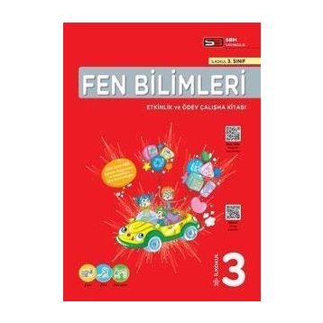 3.sınıf Fen Bilimleri Etkinlik Ve Ödev Çalışma Kitabı-Sbm Yayınları