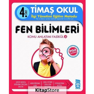 3. Sınıf Fen Bilimleri Konu Anlatımı 4 Kitap Fasikül - Celal Akbaş