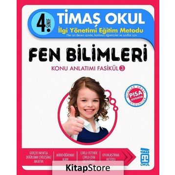 3. Sınıf Fen Bilimleri Konu Anlatımı 4 Kitap Fasikül - Celal Akbaş