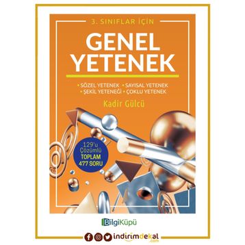 3. Sınıf Genel Yetenek Bilgi Küpü - Tudem