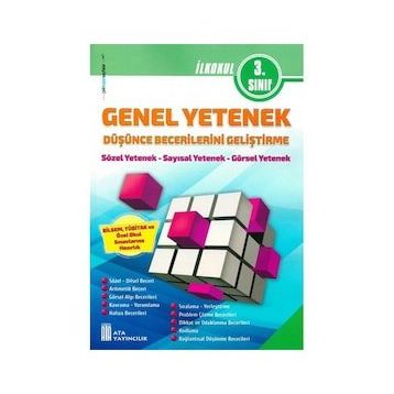 3. Sınıf Genel Yetenek Düşünce Becerilerini Geliştirme-Ata Yayınları