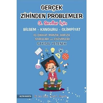3. Sınıf Gerçek Zihinden Problemler Bilsem Kanguru Olimpiyat Kitabı