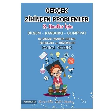 3. Sınıf Gerçek Zihinden Problemler Bilsem Kanguru Olimpiyat Kitabı