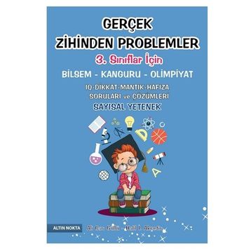 3. Sınıf Gerçek Zihinden Problemler Bilsem Kanguru Olimpiyat Kitabı
