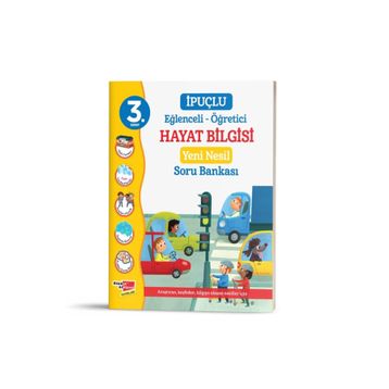 3. Sınıf İpuçlu Hayat Bilgisi Yeni Nesil Soru Bankası-Dikkat Atölyesi Yayınları