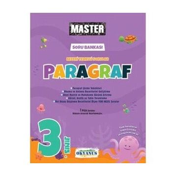 3. Sınıf Master Paragraf Soru Bankası