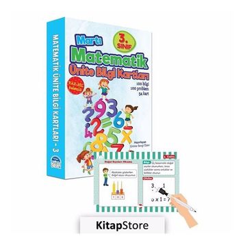 3. Sınıf Matematik Ünite Bilgi Kartları