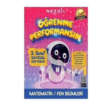 3. Sınıf Öğrenme Performansım Sayısal Defterim Netbil Yayıncılık