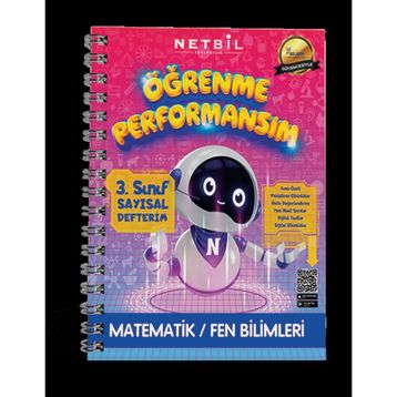 3. Sınıf Öğrenme Performansım Sayısal Defterim Netbil Yayıncılık