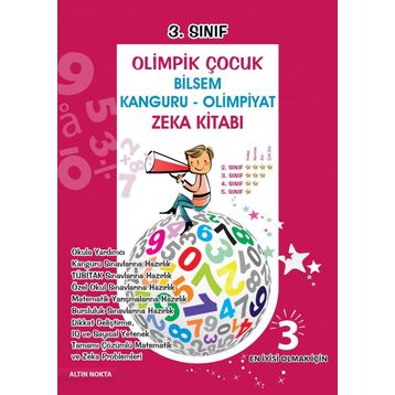 3. Sınıf Olimpik Çocuk Bilsem - Kanguru - Olimpiyat Zeka Kitabı Tamamı Çözümlü - Kollektif