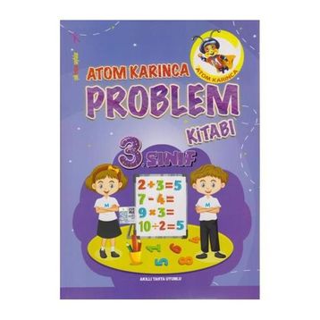3. Sınıf Problemler Kitabı Ahmet Çelikkol Atom Karınca Yayınları
